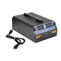 U4-HP EV-Peak, pengisi daya baterai pengisi daya Cepat cerdas Saluran ganda 2400W/25A 6 s-14s untuk Drone Fpv