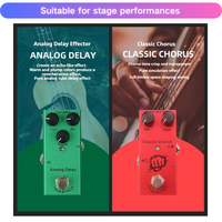 Pédale d'effet de guitare électrique Dream Fuzz Digital Delay Crunch Distortion Tremolo Factory Mini True Bypass Type Unique Accessoire