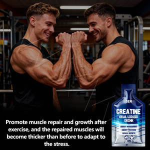 Compléments de santé Créatine monohydrate Boisson liquide Renforcement musculaire Booster d'énergie Liquides oraux riches en protéines - Product Image 3