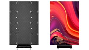 Pantalla LED Plegable para Interiores GOB P2.5 1280x1920mm, Panel LED de Aluminio Fundido, Pantalla Publicitaria con HDR y Brillo de 500cd - Product Image 2