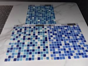 Piastrelle Luminose Moderne per Piscina, Spessore 4mm, <span class=keywords><strong>Mosaico</strong></span> in <span class=keywords><strong>Vetro</strong></span> Termofuso con Design Grafico che si Illumina al Buio - Product Image 6