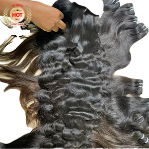 Cheveux indiens vierges doublement étirés non traités, bouclés, tissés à la machine, double trame, pour tresses – Vente en gros pour revendeurs en dropshipping - Product Image 4