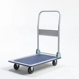 Fabrika toptan fiyat platformu sepeti katlanabilir dört tekerlekli özel arabası platformu el kamyon - Product Image 3