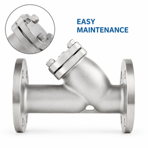 <span class=keywords><strong>Filtre</strong></span> en Y <span class=keywords><strong>à</strong></span> bride en acier inoxydable, <span class=keywords><strong>filtre</strong></span> industriel de type Y pour le traitement de l'eau, les pipelines chimiques et alimentaires - Product Image 1