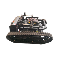 Tondeuse robot télécommandée pour pentes, idéale pour jardins, parcs et talus – Vente en gros