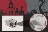 Akko Dracula Switch Avec Diffuseur LED Interrupteurs de clavier linéaires DIY 45pcs Interrupteur anti-poussière à 5 broches de style MX
