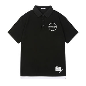 Camiseta de Punto Transpirable Unisex con Logotipo Personalizado, Logotipo Bordado, Uniforme de Trabajo, Ropa Familiar, Impresión Digital, Manga Corta - Product Image 1