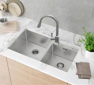 Moderna vendita calda fatta a mano in acciaio inox moderna multifunzionale lavello da cucina lavello lavello da cucina - Product Image 4