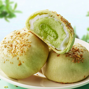 ขนมพัฟไข่แดงขนมอบขนมขนมอบทำจากแป้งทอดไข่ทำจากลาวาลาวาทาไข่แดง - Product Image 5