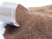 Granulats abrasifs de grenat brun haute pureté 20/40 mesh pour le jet d'eau et la préparation des surfaces