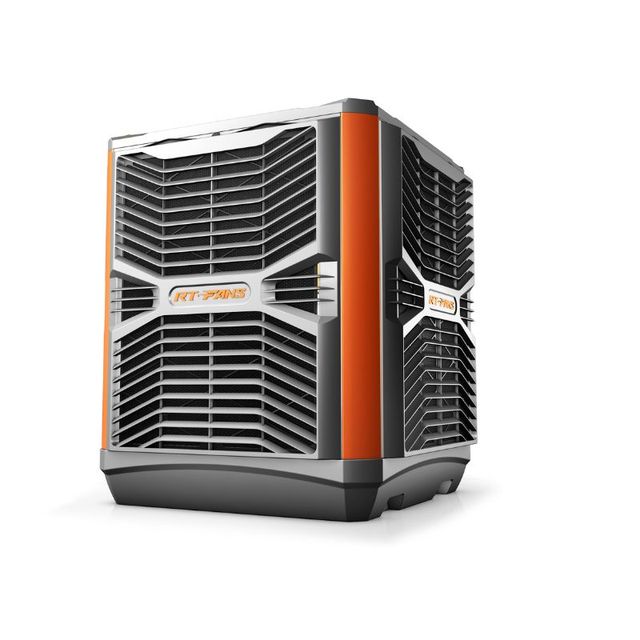 RTFANS Wall or Roof Mounted Noiseless Industrial Water Air Conditioners Water Evaporative Air Cooler 9000btu