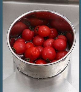 Single-Tier Silver Stainless Steel Rectangle <b>Dish</b> Rack Storage with Hanging Strip and Flexible Design for Kitchen Food Waste - Product Image 2