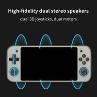 Vente flash Console de jeu portable ANBERNIC RK3399 Linux Android double système écran OCA 5,36 pouces RG552 Lecteur rétro Jeux PC