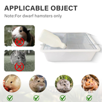 Cages d'élevage en plastique pour souris de laboratoire, rats et rongeurs avec système de rayonnages en acier inoxydable, également adaptées aux hamsters
