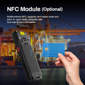 CENAVA Pro-Grade Nuevo Android <span class=keywords><strong>NFC</strong></span> 4G Almacén Terminal de recolección de datos Industrial Robusto Handheld Android <span class=keywords><strong>PDA</strong></span> Escáner de código de barras - Product Image 5