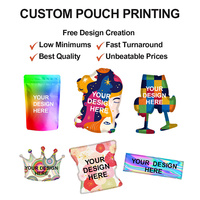 Pochette enveloppe personnalisée avec impression de couleurs pour poudre de café Petit sac d'échantillon de thé OPP mat en Mylar Sachet d'égouttement Emballage de café