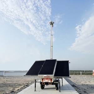 Năng lượng mặt trời giám sát Trailer chúng tôi tiêu chuẩn năng lượng mặt trời ánh sáng Trailer với 6m Kính thiên văn mast cho Sa Mạc <span class=keywords><strong>Pit</strong></span>-KHAI THÁC MỎ - Product Image 5