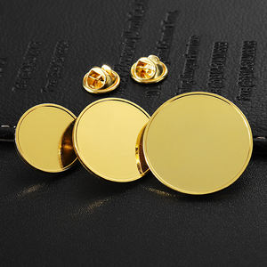 In magazzino 0.78 "0.98" 1.18 "distintivo a sublimazione vuoto rotondo oro argento spilla distintivi Design proprio Logo incisione spille vuote - Product Image 5