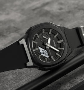 Chaîne d'approvisionnement mondiale <span class=keywords><strong>SKMEI</strong></span> 2091 Montres analogiques-digitales élégantes avec chronographe et 5 alarmes, affichage 12/24 heures, Reloj Para Hombre - Product Image 4