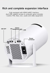Proyector Yinzam HY300 Pro, Mini proyector HD portátil con <span class=keywords><strong>WiFi</strong></span> 6 Auto Focus Smart Proyector HY 300 Pro Proyector HY300 - Product Image 5