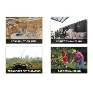 WB2010 Constructeurs Brouette Handy <span class=keywords><strong>Garden</strong></span> <span class=keywords><strong>Cart</strong></span> Brouette industrielle Matériau de construction Brouette - Product Image 6