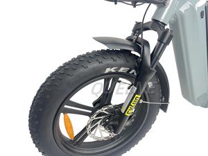 Triciclo Eléctrico de Carga con Llantas Gruesas de 20 Pulgadas, 7 Velocidades, 25 Ah, Plegable, de Tres Ruedas, para la Familia - Product Image 3