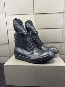 Chaussures montantes sportives à lacets pour hommes Designer OwenS en cuir véritable, plateforme plate, respirantes, tendance, pour le skateboard urbain - Product Image 2
