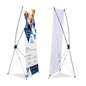 Banners Publicitarios con Marco en X de Aluminio y Poliéster Personalizados, con Trípode Desplegable para Eventos Ecológicos - Product Image 2