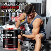 Vente en gros de suppléments nutritionnels pour le sport de marque privée OEM bonbons à base de monohydrate de créatine énergétique pré-entraînement pour la croissance musculaire