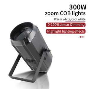 AICPOSE Professional Manufacturer Wholesale Price 300w Cob Par Stage <b>Light</b> Cool Warm White <b>LED</b> Cob Par <b>Light</b> - Product Image 1