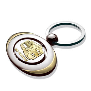 Porte-clés souvenirs en métal émaillé doux personnalisés, style mignon avec impression UV - Product Image 1