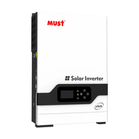 MUST PV1800VHM 3kW 4kW 5kW 5,5kW Onduleur Solaire Hybride Hors Réseau Système Solaire de Production d'Énergie avec Contrôleur MPPT