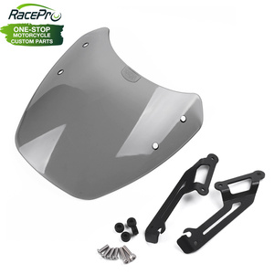 Parabrisas delantero para motocicleta, pantalla con soporte para <span class=keywords><strong>Ducati</strong></span> Scrambler 400, 800, 2015, 2016, 2017, 2018, 2019 - Product Image 5