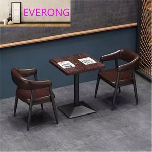Set Kursi <span class=keywords><strong>Bar</strong></span> Kayu Solid Antik Tahan Lama Terbaik untuk Penggunaan Komersial di Dapur Luar Ruangan, Restoran, Hotel, Kedai Teh Susu, Pub, dan Restoran - Product Image 4