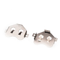 Plaque de batterie nickelée personnalisée et économique pour porte de garage, serrure de porte à enroulement, certifiée ISO9001, fil de 0,9 mm Kaiyan KY231006
