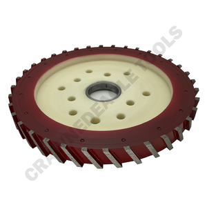 Roue d'étalonnage de diamant à noyau silencieux segmenté de qualité souper 12 "/14" 16 "roue de rainurage de diamant pour outils de marbre de Quartz de <span class=keywords><strong>granit</strong></span> - Product Image 6