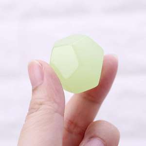 Dés de table de jeu plat brillant à 12 faces avec logo imprimé Action Matériau lumineux à 12 faces pour jeux de dés - Product Image 5