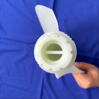 Pales de ventilateur en aluminium de turbine de ventilateur axial de 5-16 ailes pour la roue de ventilateur de climatisation centrale pour la ligne de tuyau d'incendie