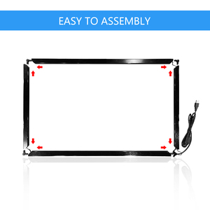 Zhiping cảm ứng <span class=keywords><strong>55inch</strong></span> 40 điểm cảm ứng đa khung <span class=keywords><strong>Overlay</strong></span> Kit mở khung IR màn hình cảm ứng Bảng điều chỉnh cho ATM ứng dụng - Product Image 4