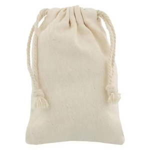 Eco Friendly 100% Cotton <b>Drawstring</b> <b>Laundry</b> <b>Bag</b> for Storage - Product Image 6