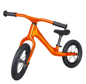 Bicicleta de equilibrio de fibra de carbono de 12 pulgadas para niños, bicicleta sin pedal de una sola velocidad para niños pequeños de 2 a 6 años - Product Image 2