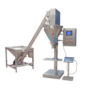 Factory Price Semi Automatic Spice Coffee Flour Powder Auger Filler/Screw Dosing Dry Powder Filling Machine