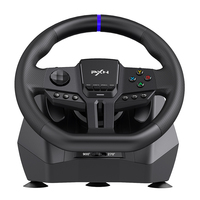 Volant de simulation de camion PXN V900 Gen2 avec pédales à capteur linéaire, levier de vitesses ergonomique, contrôleur de direction multiplateforme personnalisé pour /