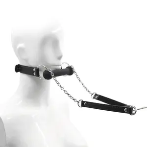 Set di Giocattoli Sessuali in Pelle Nera per Bondage e Giochi SM in Offerta - Product Image 1