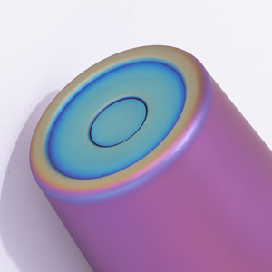 Cadeaux personnalisés : Gobelet isotherme en acier inoxydable doré électroplaqué UV néon de 40 oz avec bouchon à paille, isolation thermique de 6 à 12 heures pour - Product Image 5