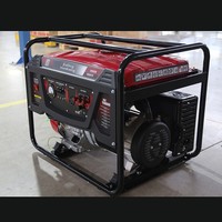 Générateur d'essence portable refroidi par air de haute qualité à faible bruit 6kW 420cc monophasé 220V avec démarrage à distance pour usage domestique