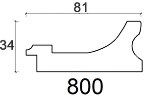Bán Buôn Thân Thiện Với Môi Kích Thước Lớn 80 Mm Rộng Hình Ảnh Vàng Khung Đúc Cho Nghệ Thuật Gallery Khung - Product Image 5