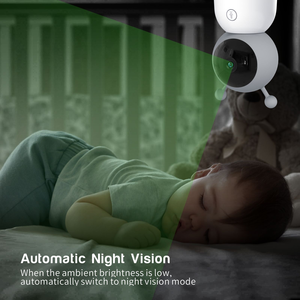 Moniteur Bébé OEM avec Écran 5 Pouces, Caméra 1080P, Visualisation via Téléphone, Détection de Pleurs, Étanchéité IP65, Panoramique/Inclinaison et Vision Nocturne - Product Image 6
