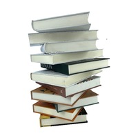 Article de décoration personnalisé, livres décoratifs vierges empilés, livre de Table basse
