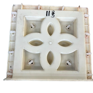 Moule en plastique de haute qualité pour blocs de <span class=keywords><strong>béton</strong></span> décoratifs, pour pavés et vitrage, taille personnalisée, poli - Product Image 3